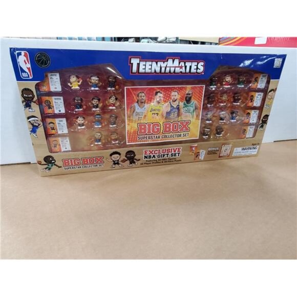NBA 2025 Basketball BIG BOX Superstar Toy Collector Price Set 22 Players - Picture 1 of 7